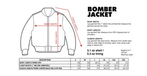 WBFNBS-Black Bomber Jacket