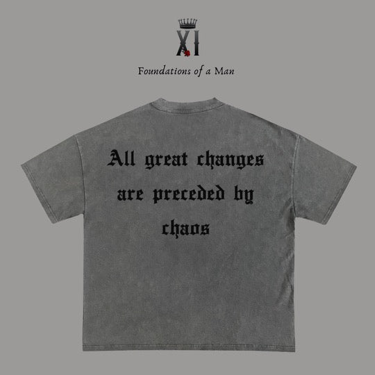 (Pre-order 6 weeks) grey Rebirth T shirt